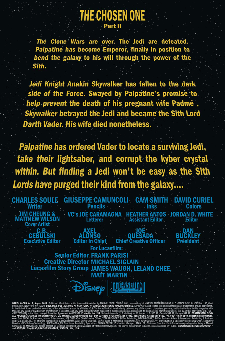 Vorschauseiten zu Star Wars #32