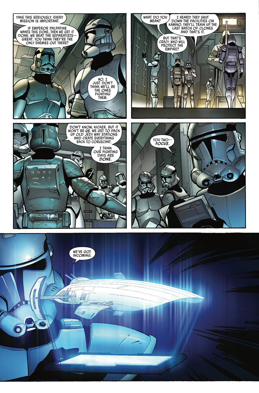 Vorschauseiten zu Star Wars #32