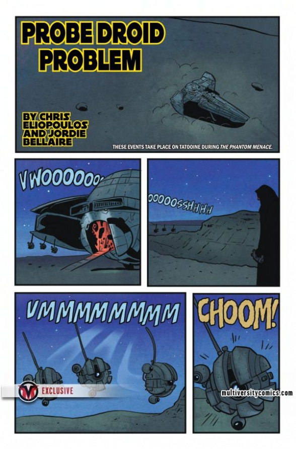 Vorschauseiten zu Droids Unplugged #1