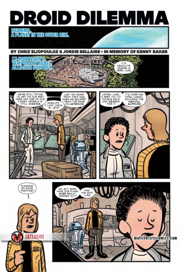 Vorschauseiten zu Droids Unplugged #1