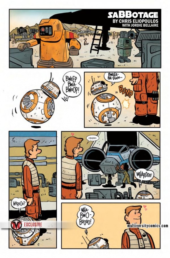 Vorschauseiten zu Droids Unplugged #1