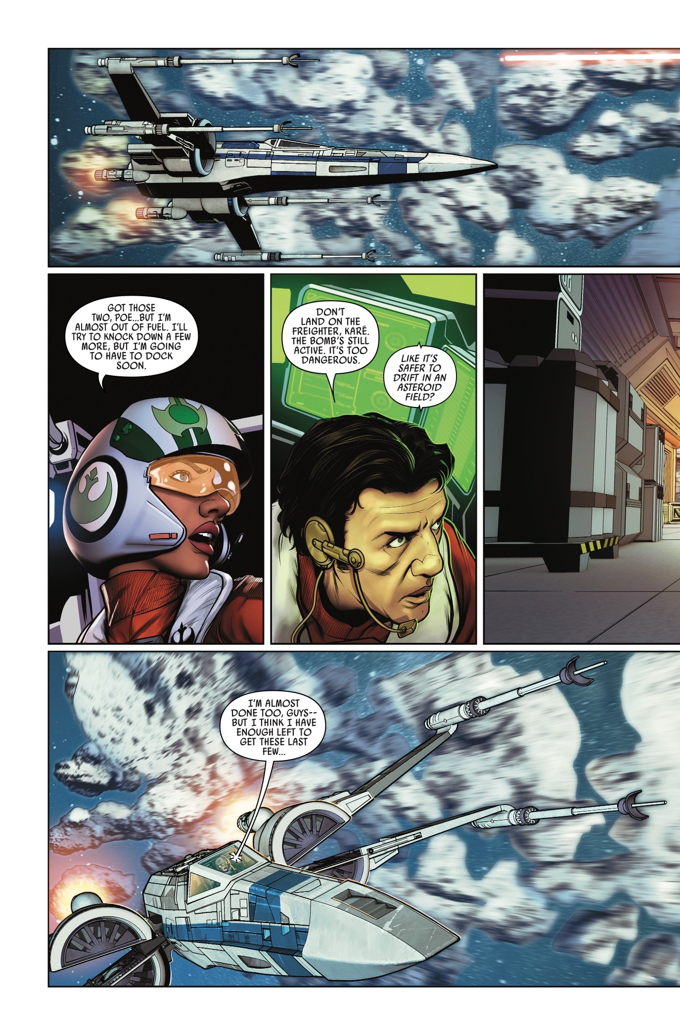 Vorschauseiten zu Poe Dameron #16