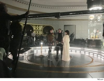 Tolle Set-Fotos und ein Video von Han Solo