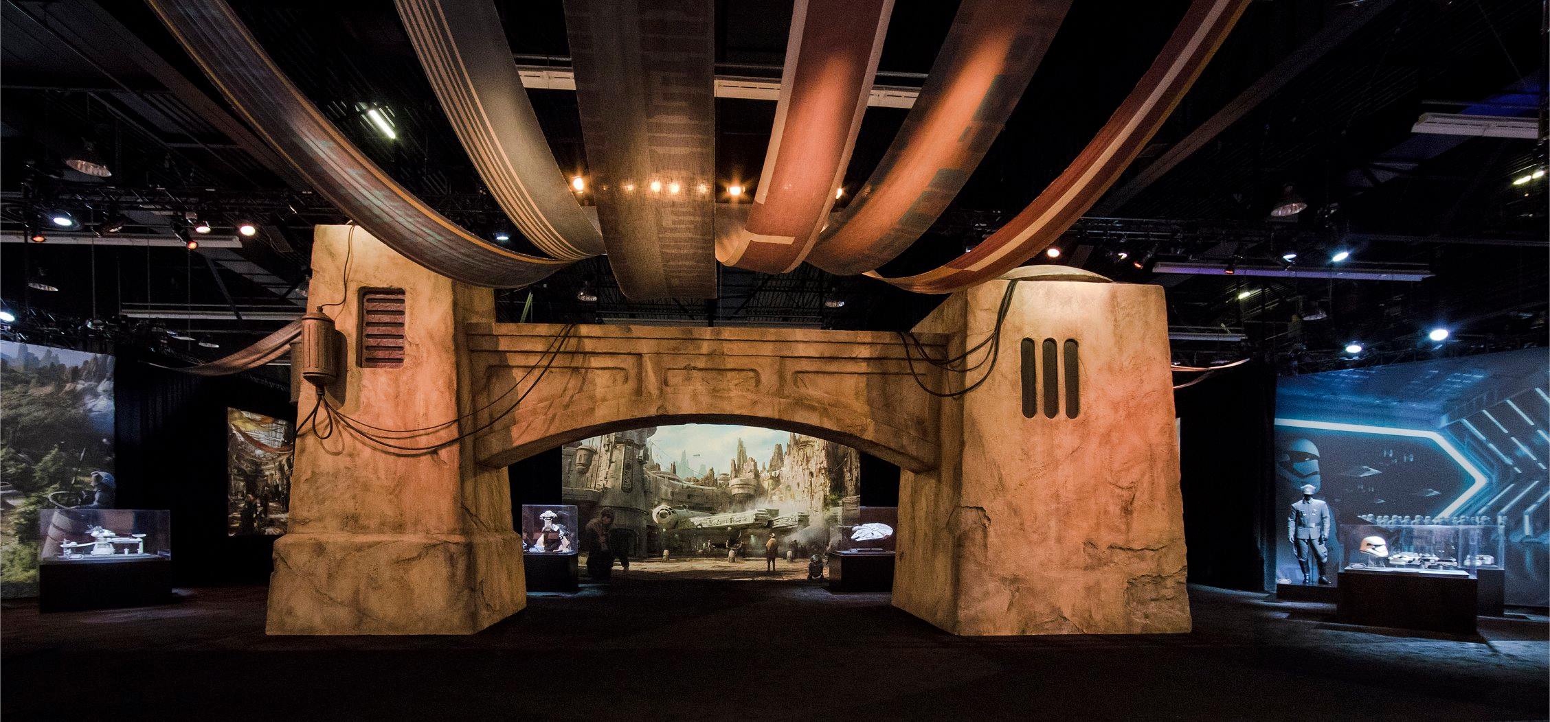 Das Star-Wars-Land als Modell