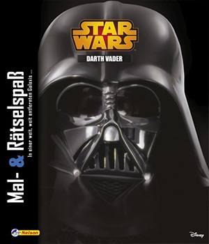 Mal- und Rätselspaß Darth Vader