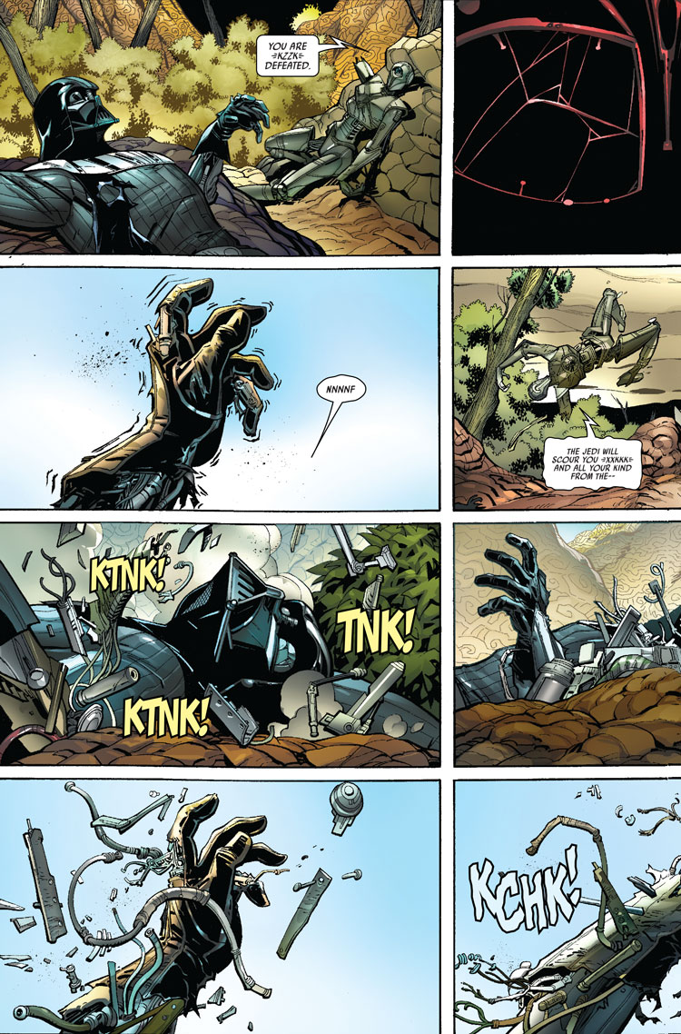 Vorschauseiten zu Darth Vader #4