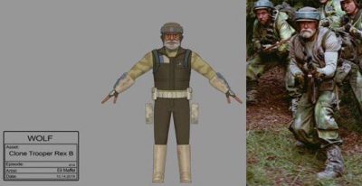 Captain Rex ist in Die Rückkehr der Jedi-Ritter dabei?