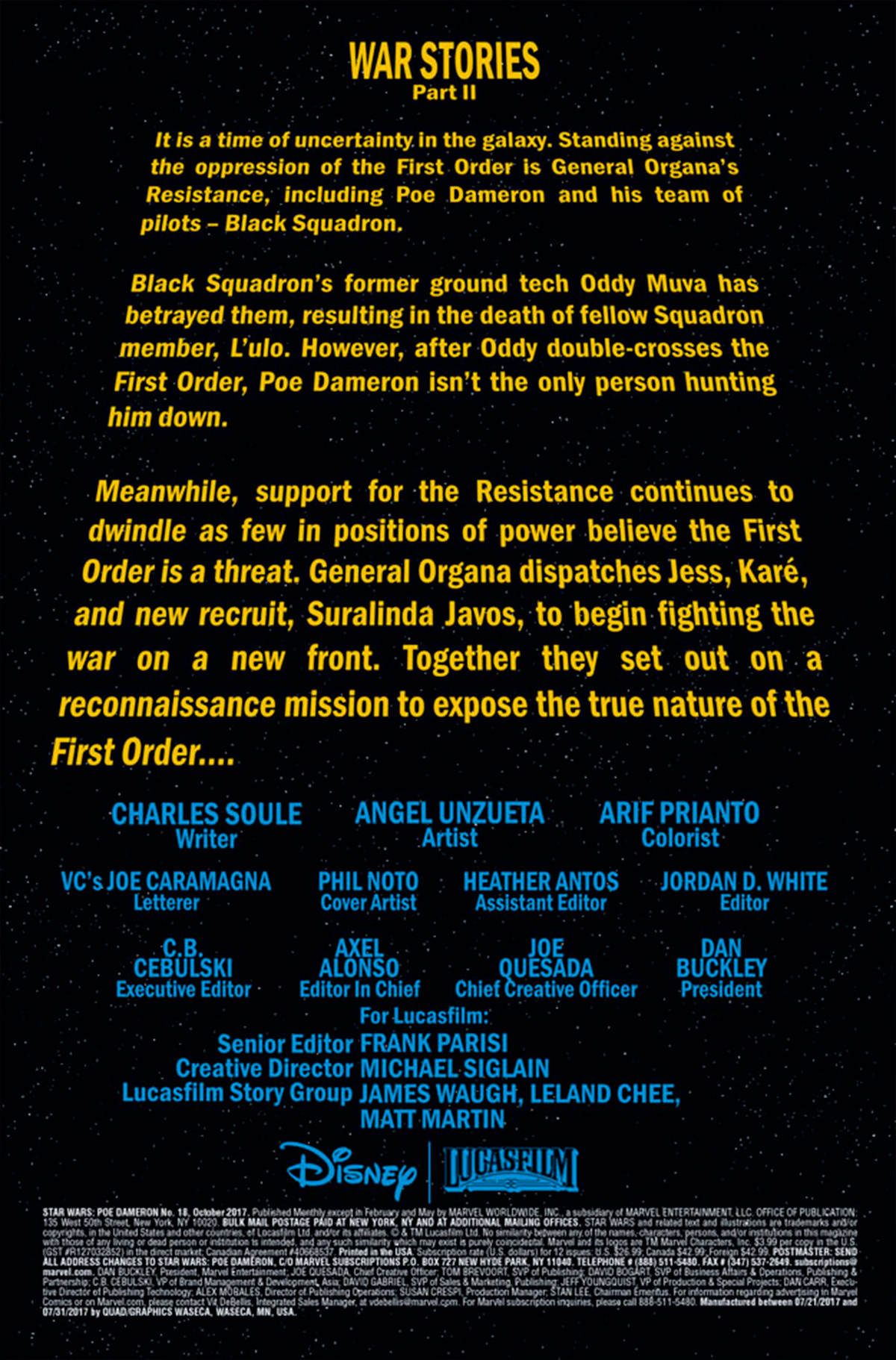Poe Dameron #18