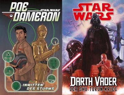 Poe Dameron Vol. 2 und Darth Vader Vol. 3 erschienen