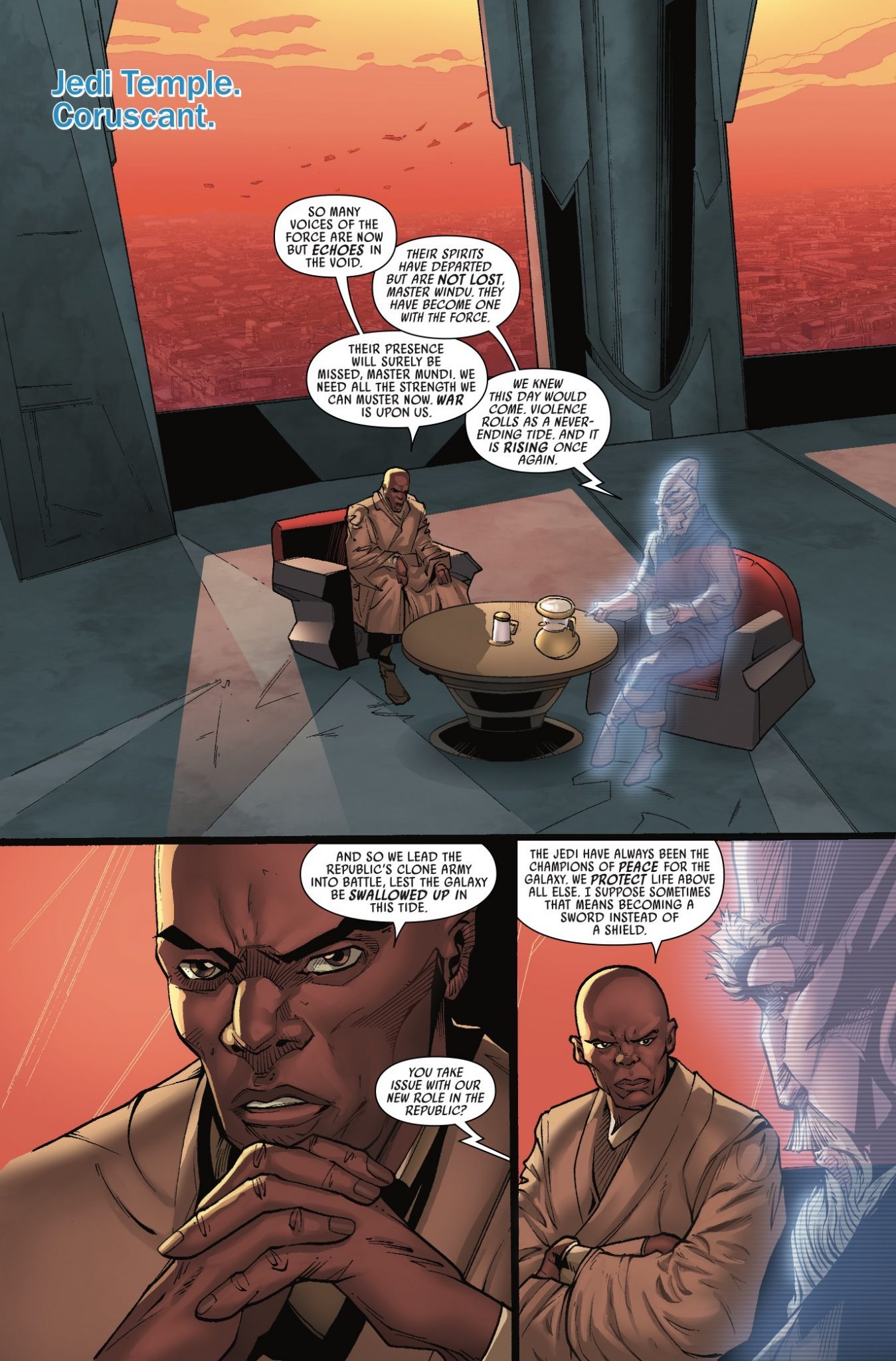 Vorschauseiten zu Jedi of the Republic - Mace Windu #1