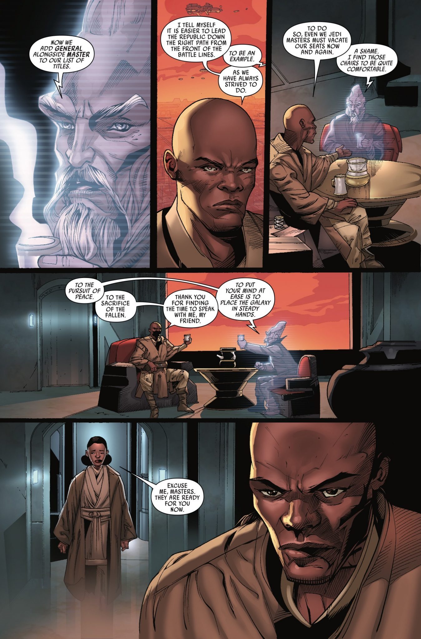 Vorschauseiten zu Jedi of the Republic - Mace Windu #1