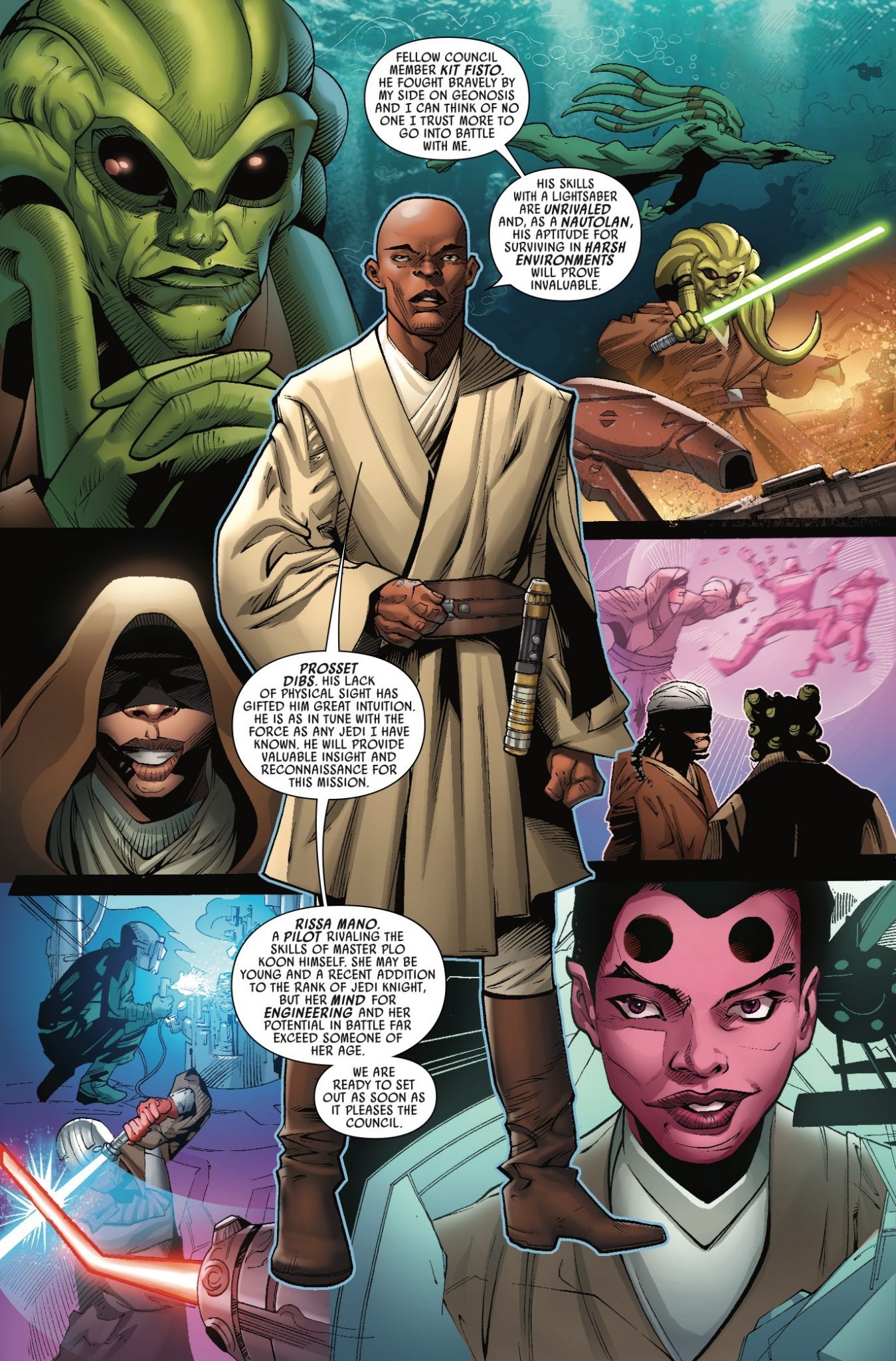 Vorschauseiten zu Jedi of the Republic - Mace Windu #1