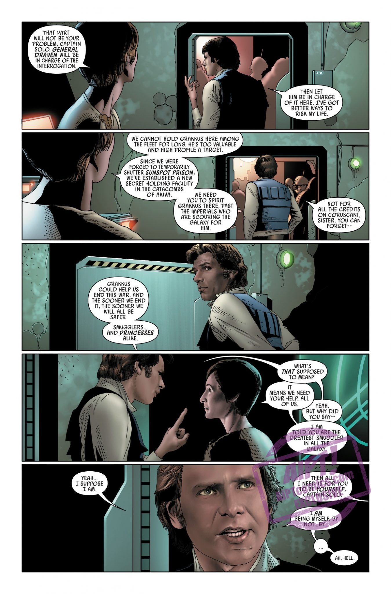 Vorschauseiten zu Star Wars #35