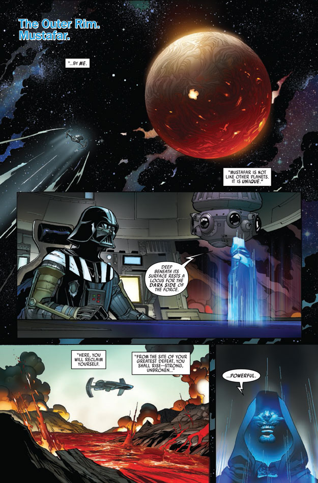 Vorschauseiten zu Darth Vader #5