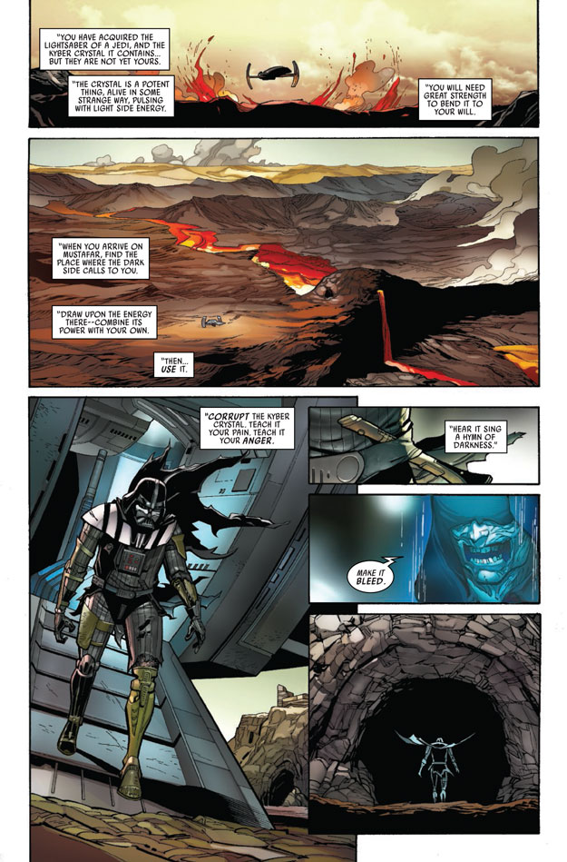 Vorschauseiten zu Darth Vader #5