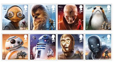 Neue Briefmarkenreihe zu den Sequels und Rogue One angekündigt