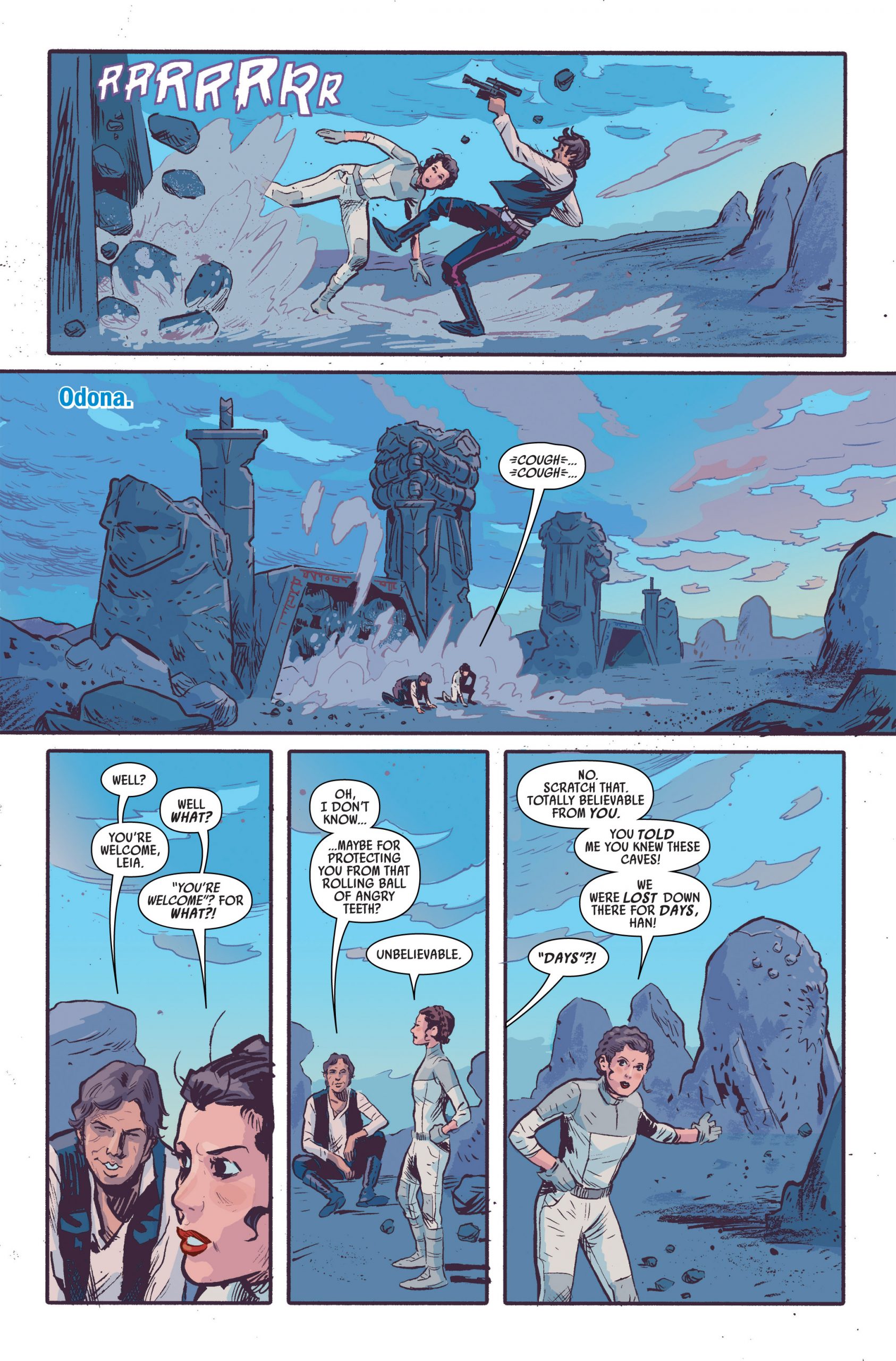 Vorschauseiten zu Star Wars Annual #3