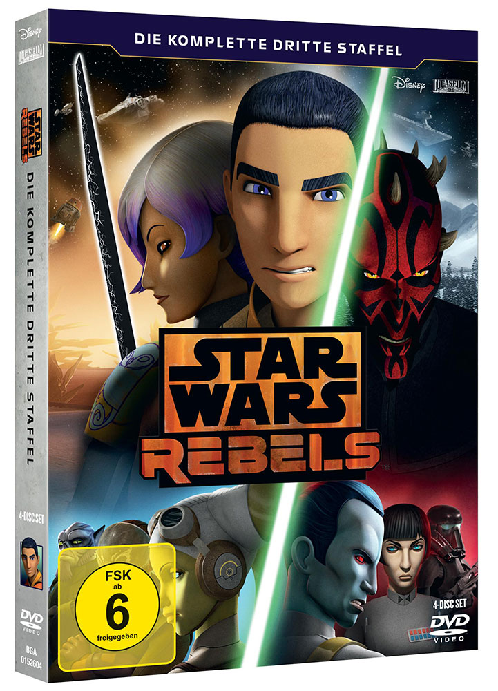 Star Wars Rebels Staffel 3 - DVD-Cover