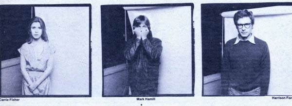 Ford, Fisher und Hamill für das Interview Magazine