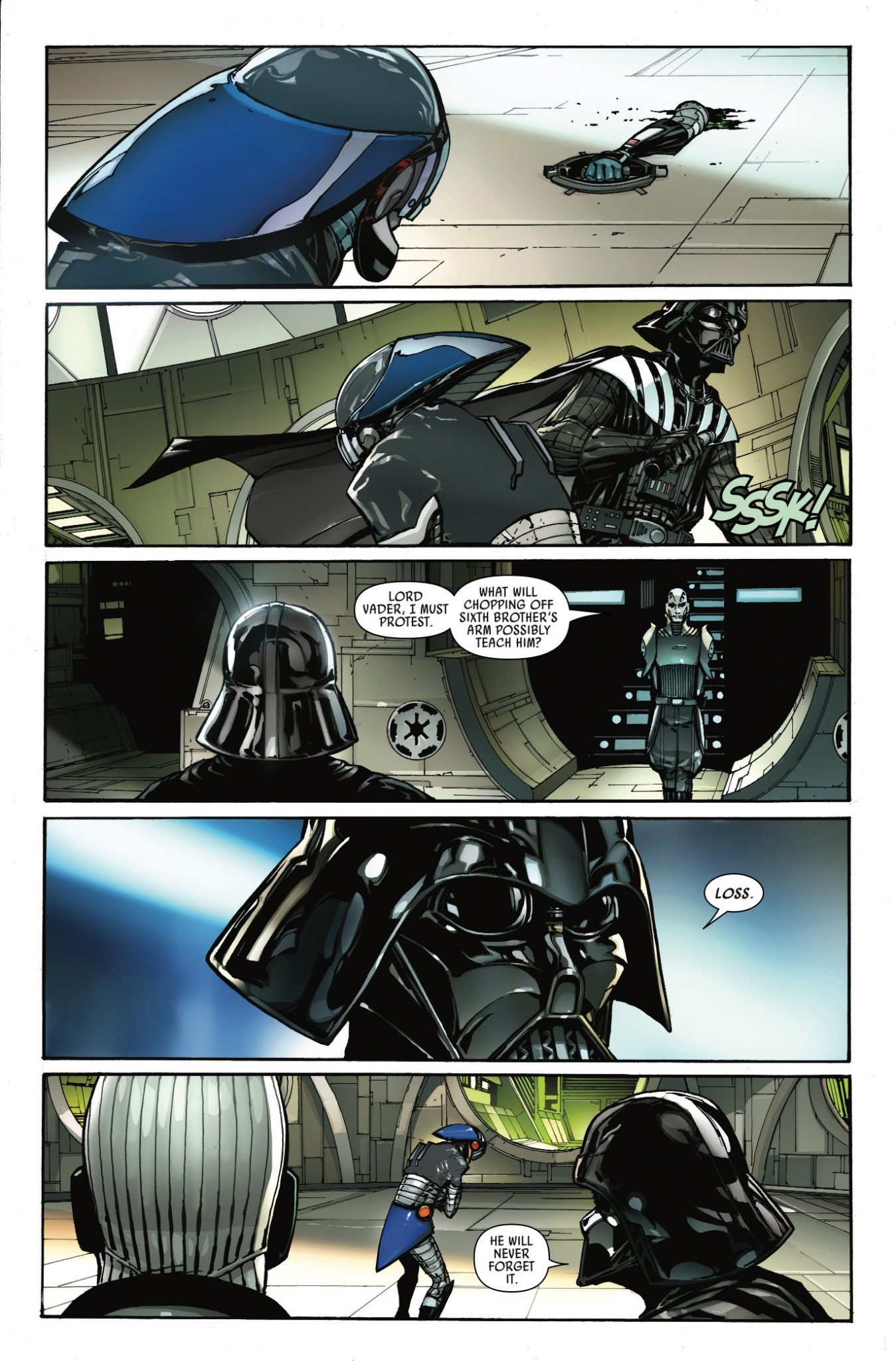 Vorschauseiten zu Darth Vader #7