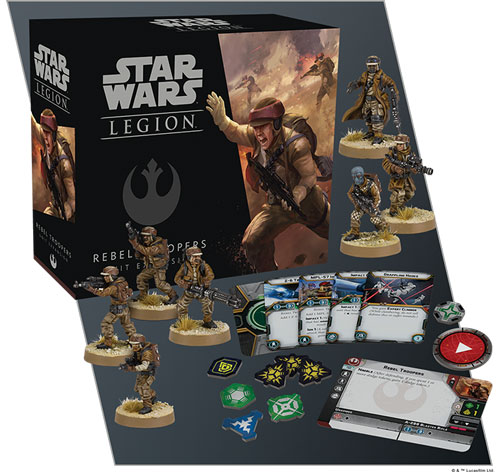 Star Wars: Legion - Rebellentruppen