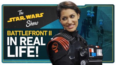 Die Star Wars Show spiet Battlefront II – in echt