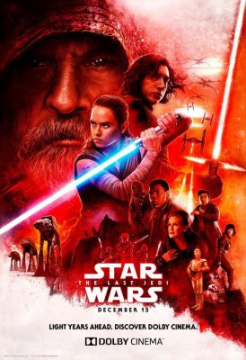 Das Dolby Cinema Poster zu Die letzten Jedi