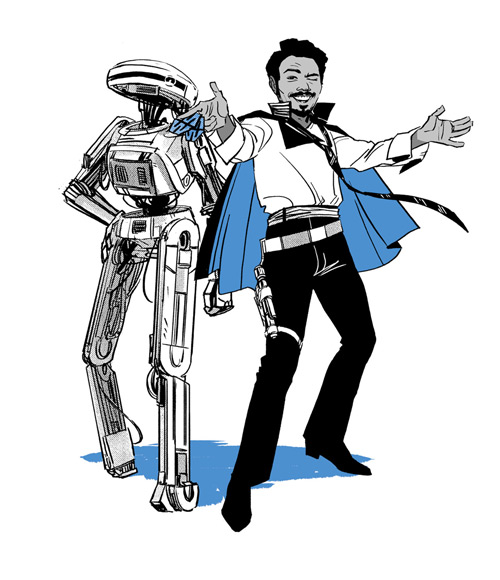 Flight of the Falcon: Lando und L3-37