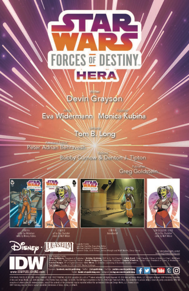 Cover zu Forces of Destiny - Hera - Vorschauseiten
