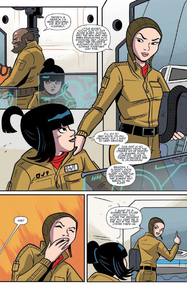 Vorschauseiten zu Star Wars Adventures #6