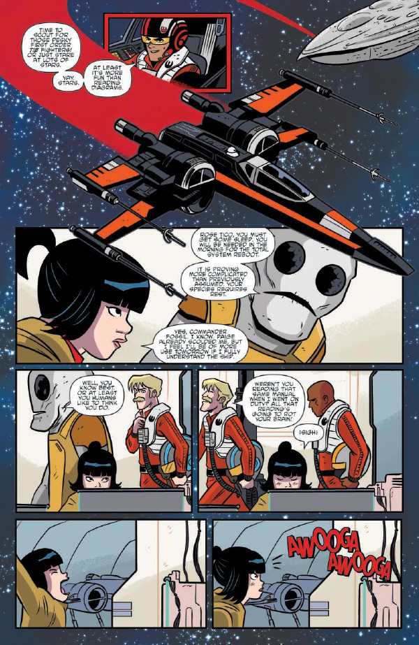 Vorschauseiten zu Star Wars Adventures #6