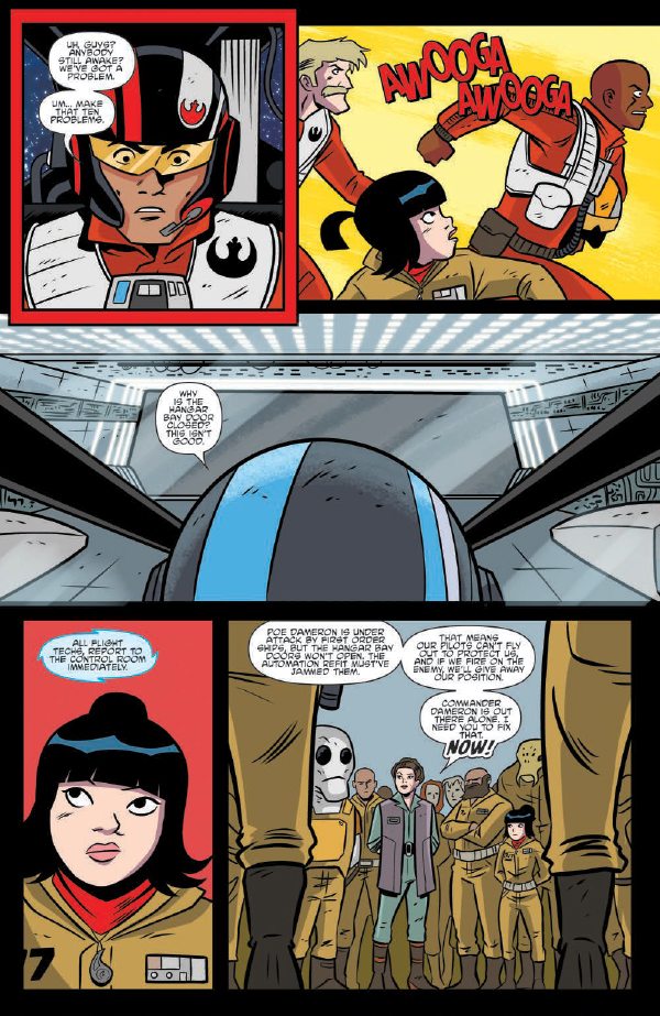 Vorschauseiten zu Star Wars Adventures #6