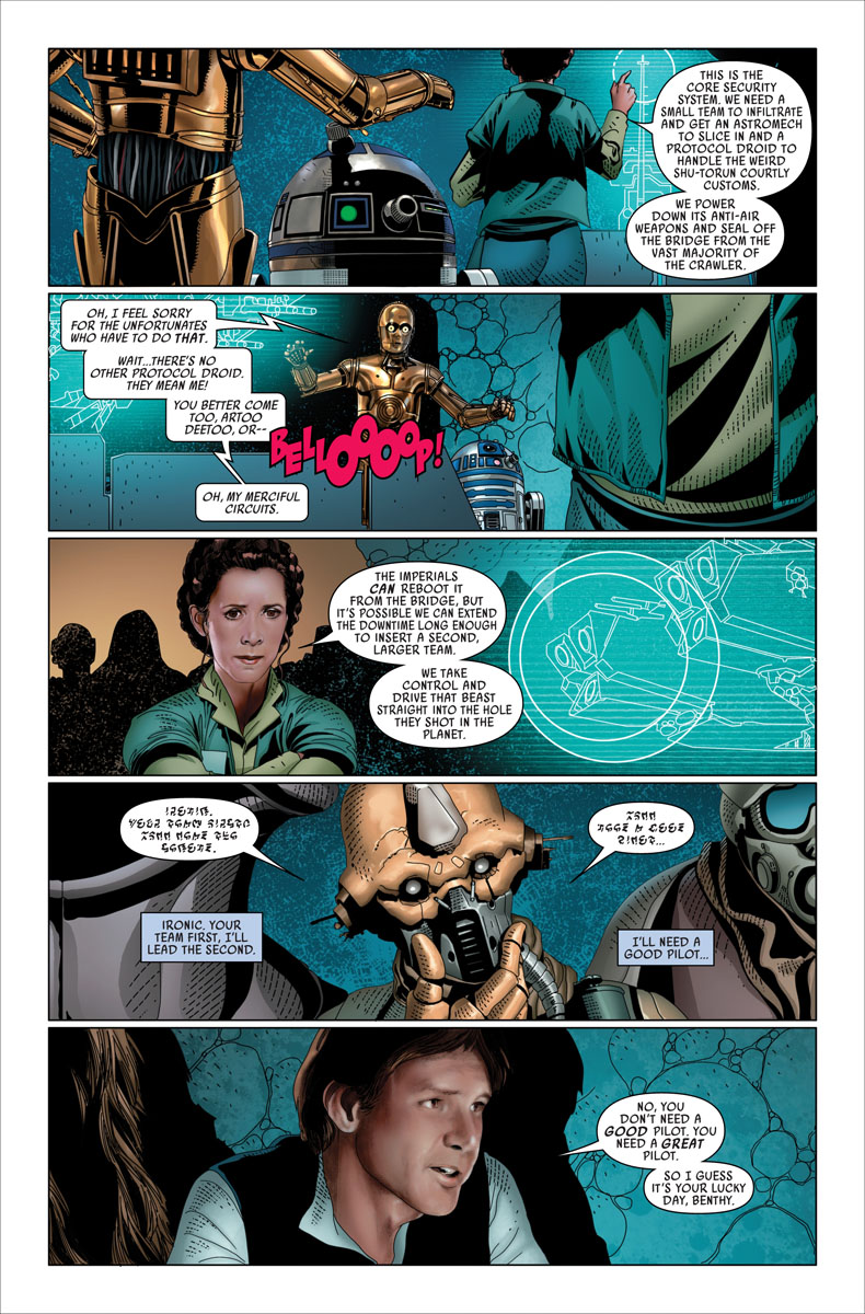 Vorschauseiten zu Star Wars #42