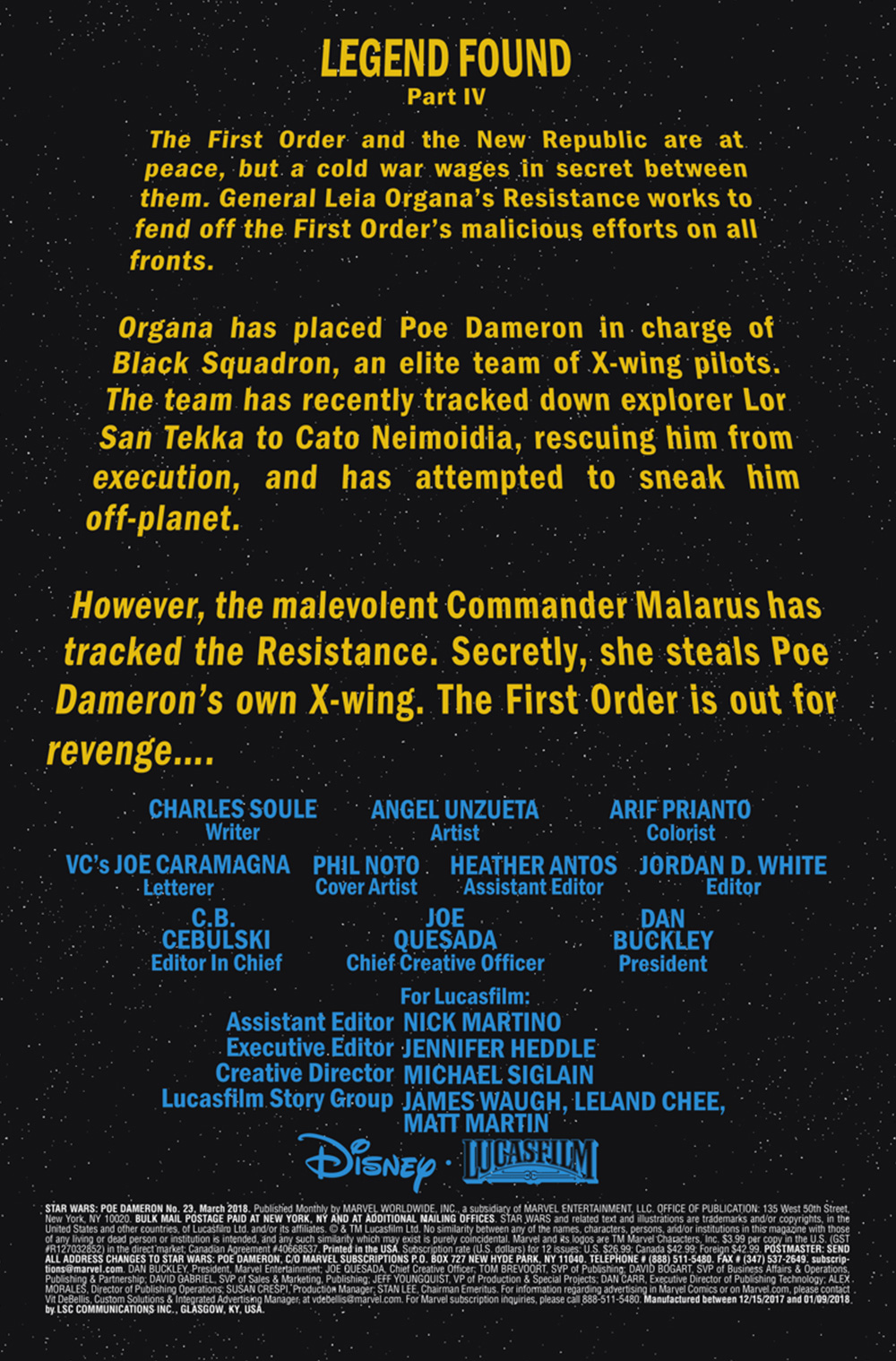 Poe Dameron #23