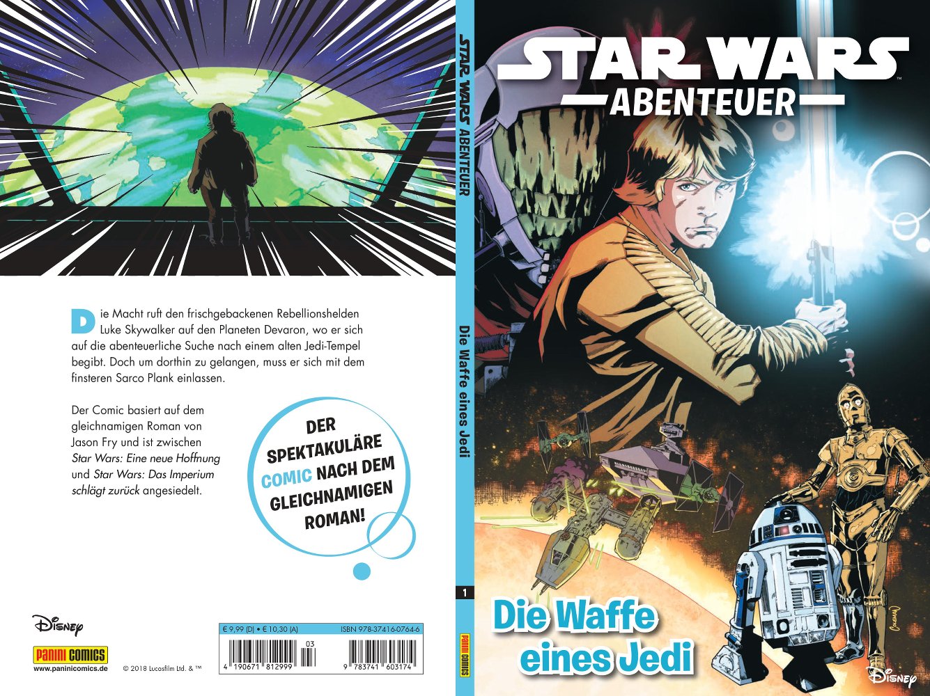 Die Waffe eines Jedi - Cover