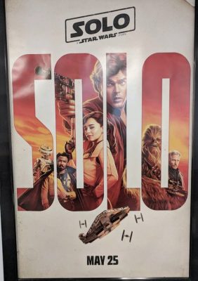 Das Solo-Kinoposter wurde veröffentlicht
