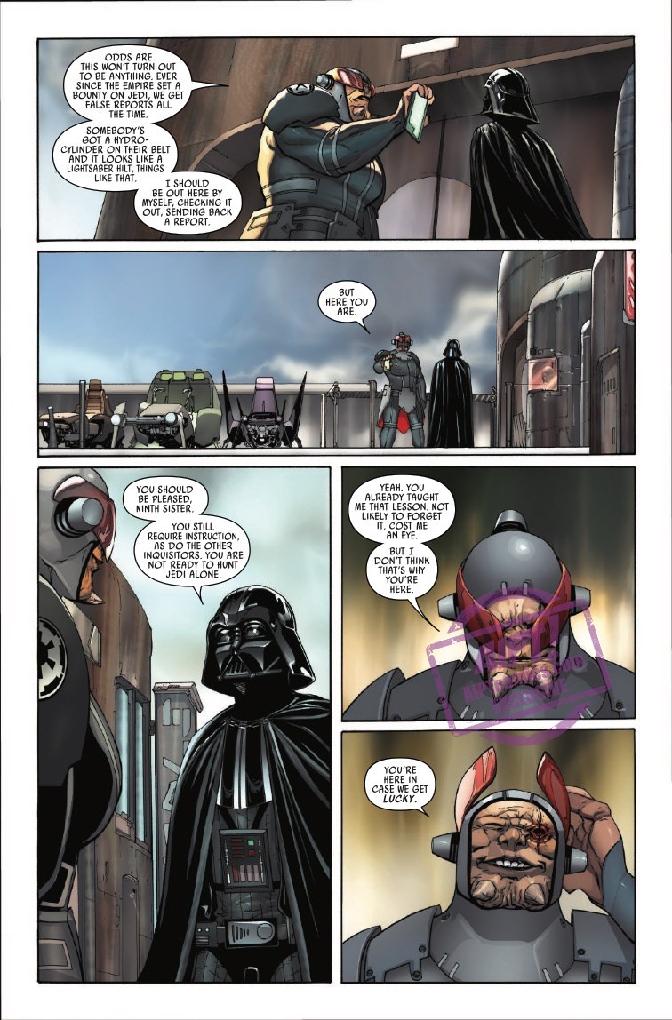Vorschauseiten zu Darth Vader #11