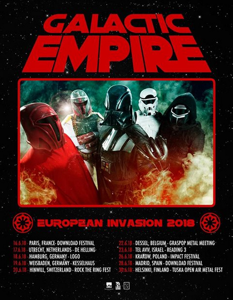 Galactic Empire Tourdates