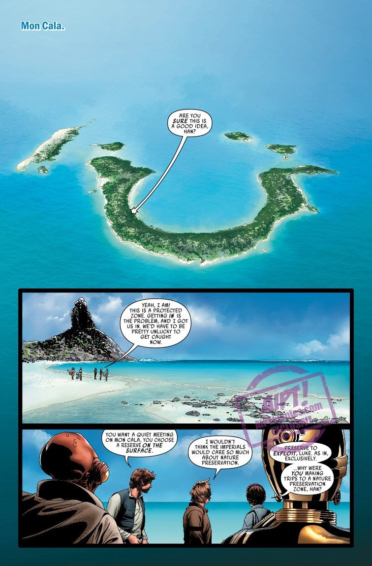 Vorschauseitern zu Star Wars #44