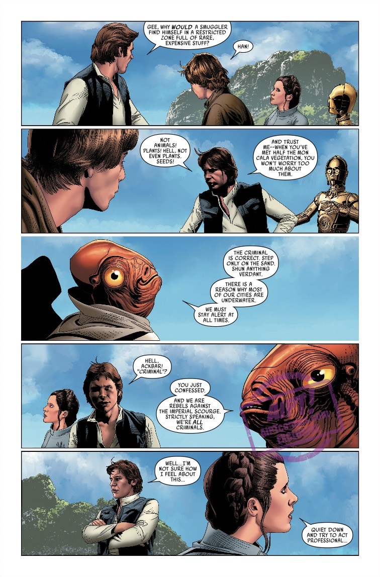 Vorschauseitern zu Star Wars #44