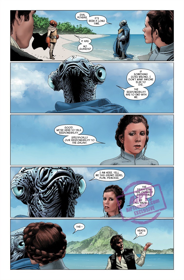 Vorschauseitern zu Star Wars #44
