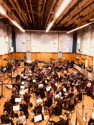 Die Aufnahmen für den Solo-Score laufen