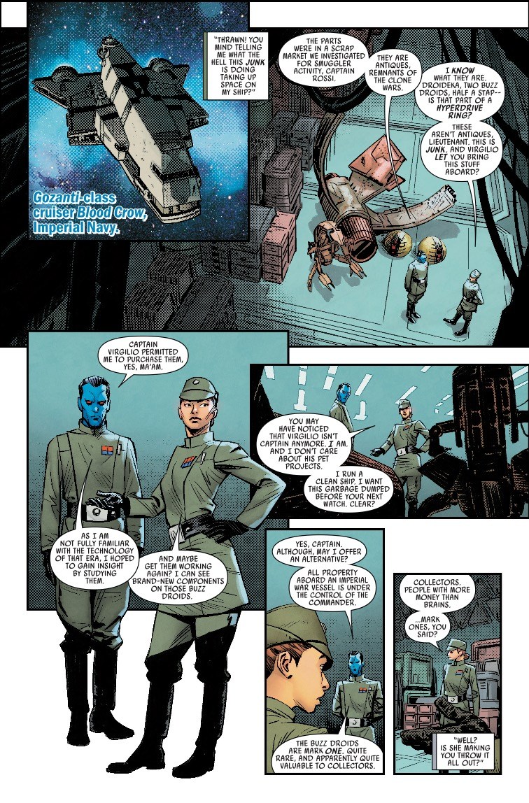 Vorschauseiten zu Thrawn #2