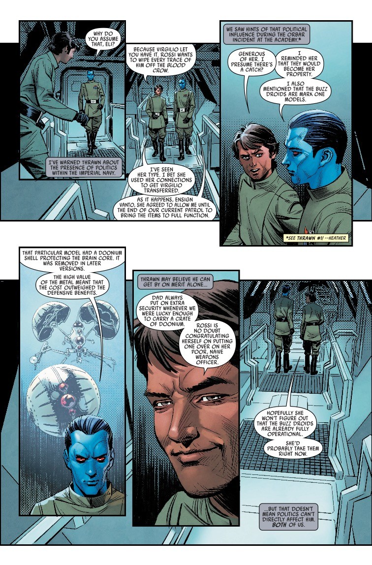 Vorschauseiten zu Thrawn #2