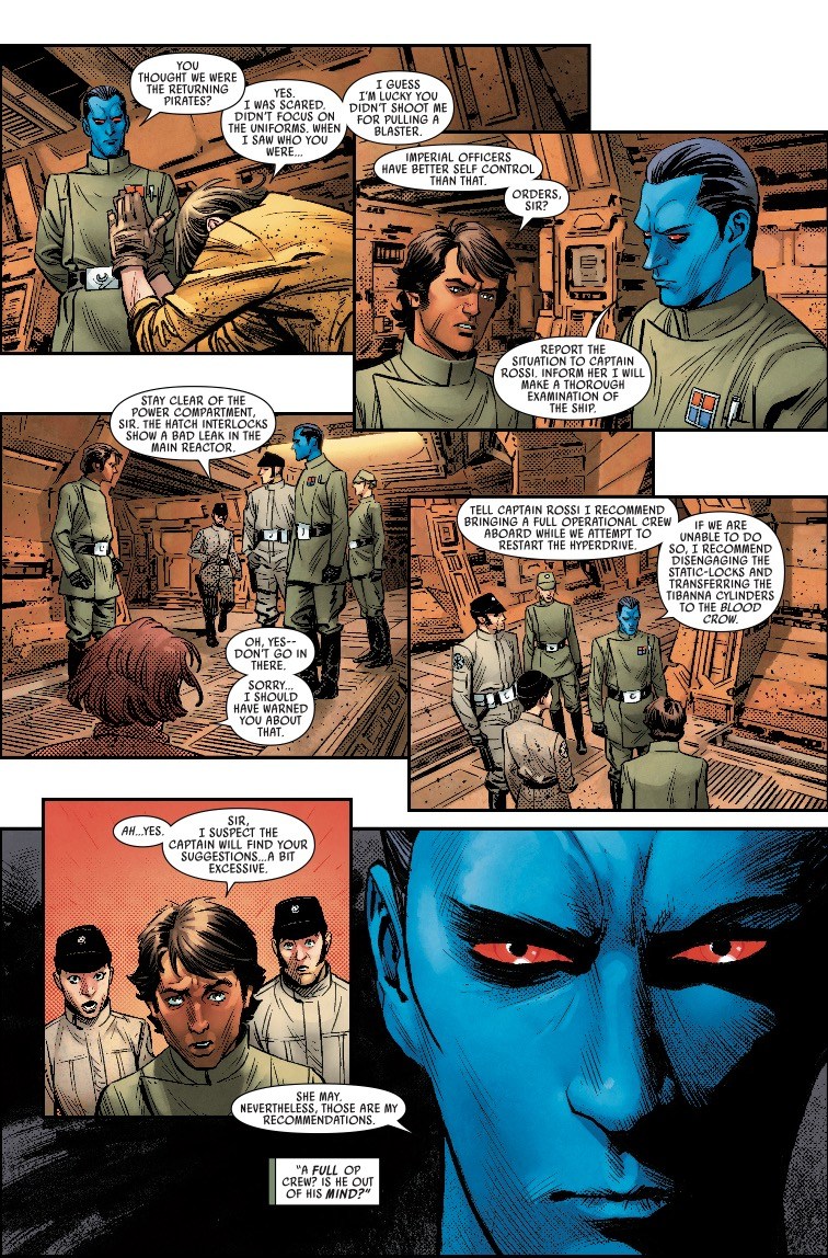 Vorschauseiten zu Thrawn #2