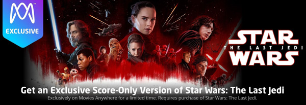 The last Jedi - Score only