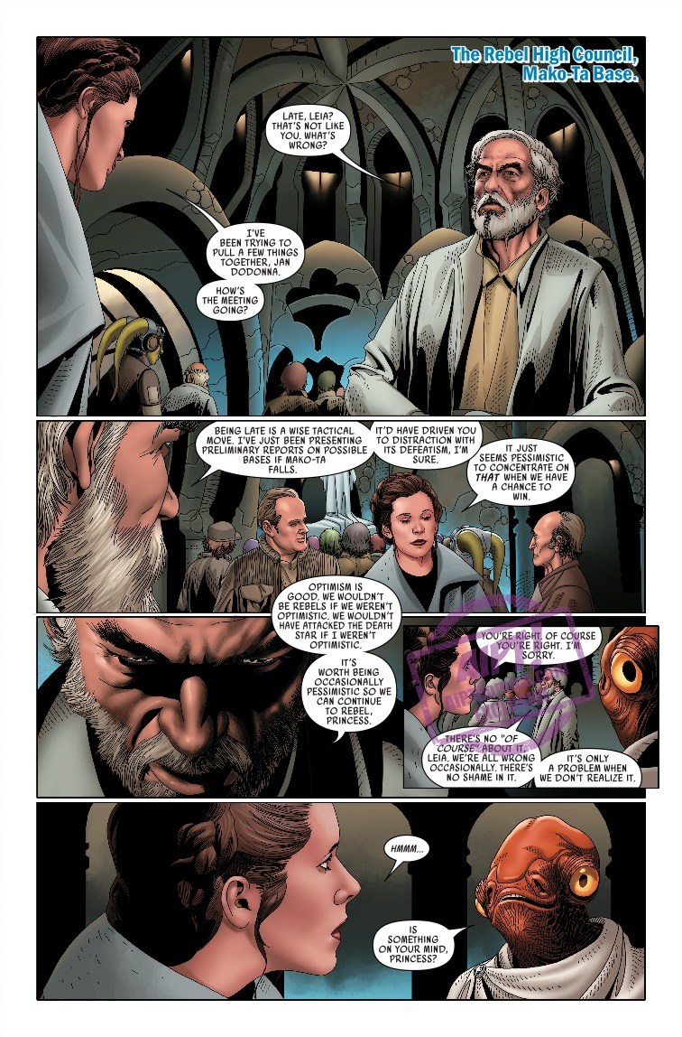 Vorschauseiten zu Star Wars #45