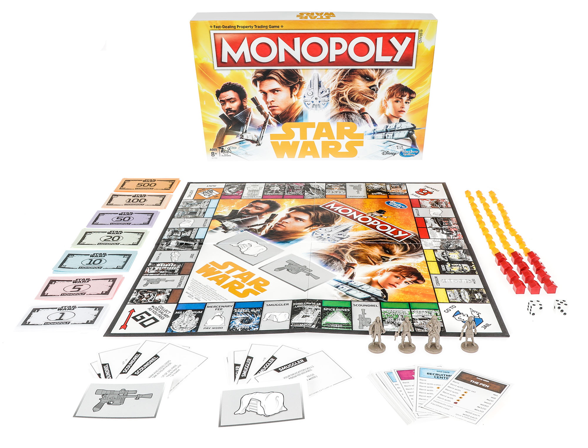 Das Monopoly zu Solo: A Star Wars Story