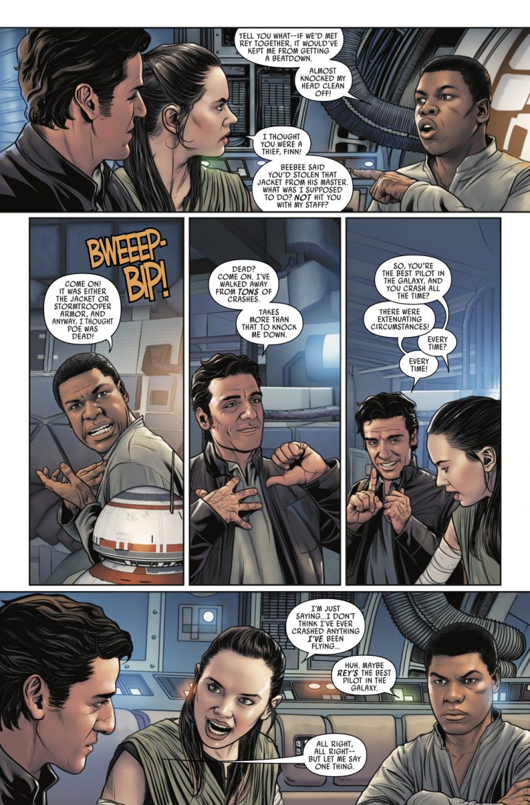 Vorschauseiten zu Poe Dameron #25
