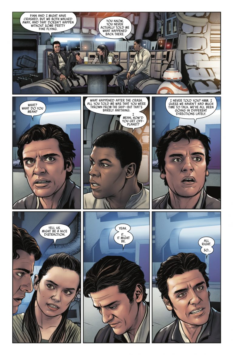 Vorschauseiten zu Poe Dameron #25